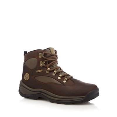 Brown 'Chocorua' Gore-tex membrane hiking boots